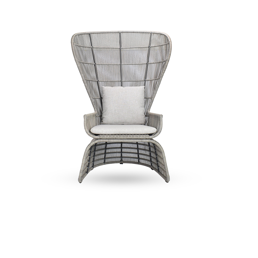 Lisbon Lounge Chair with High Back