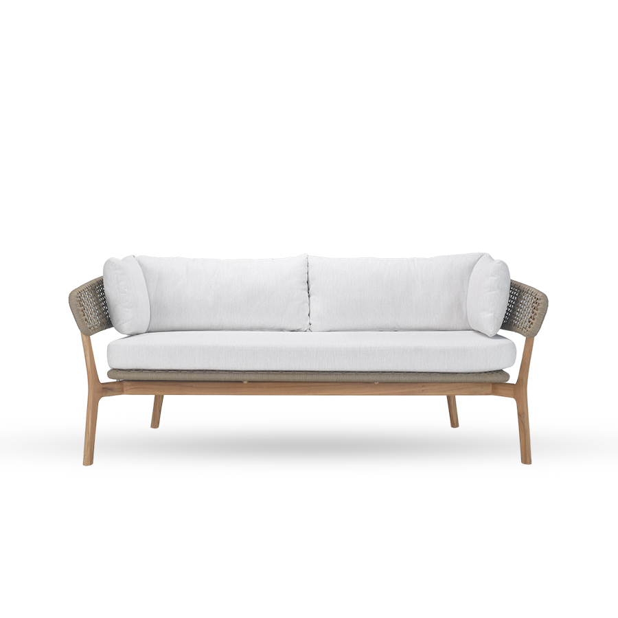 Springe Wood Sofa 3 Seat