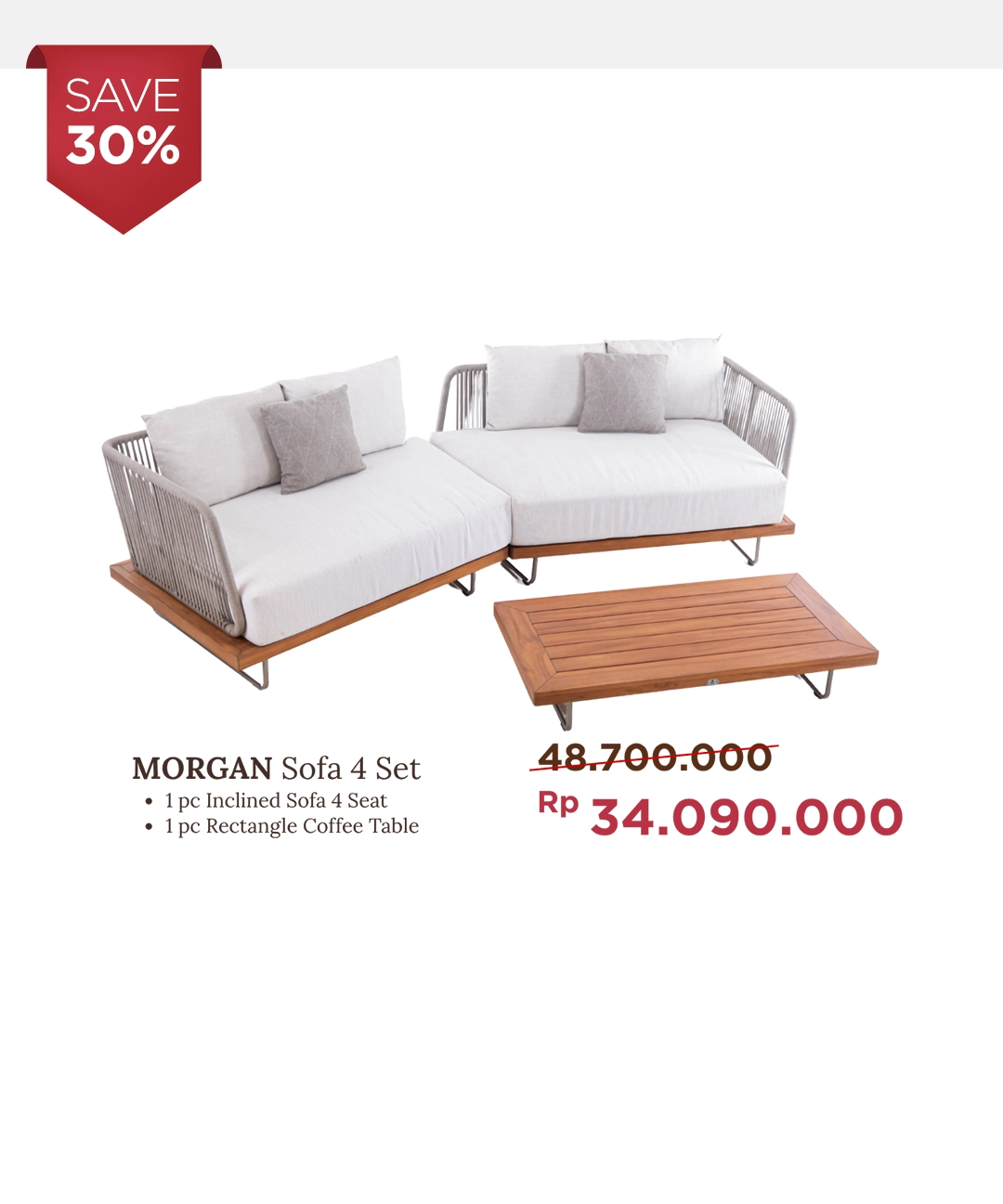 30% Morgan
